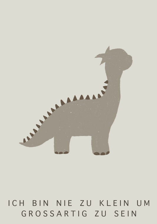 Dino Poster A4
