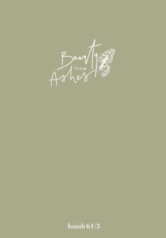 Beauty from Ashes A6 Postkarte
