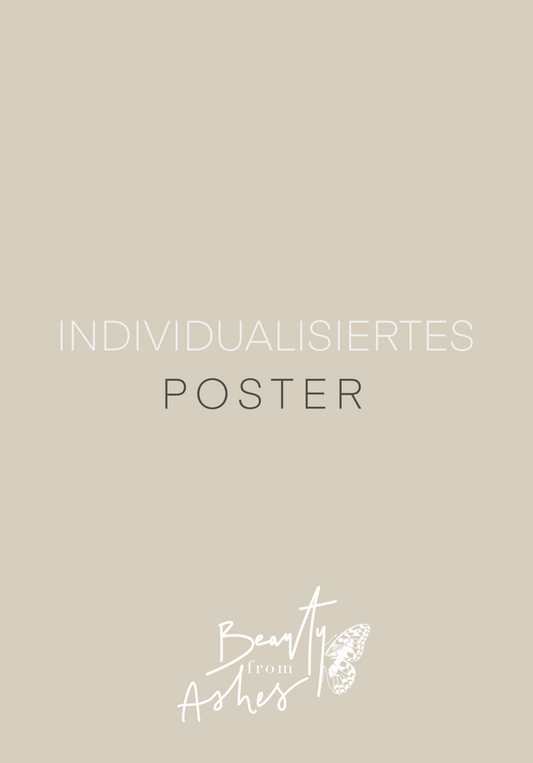 Individualisiertes Poster