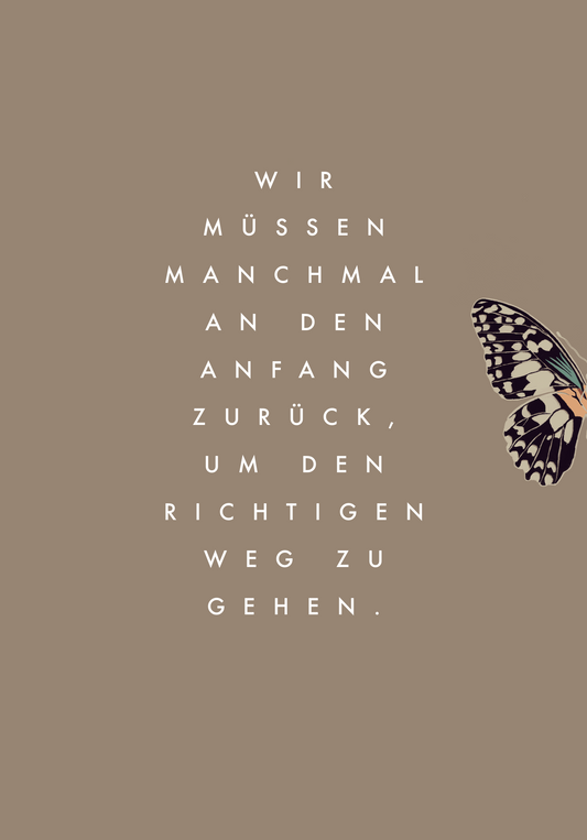 "Butterfly" A6 Postkarte